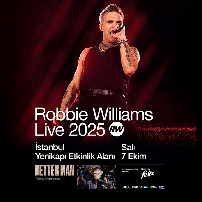 Robbie Williams ilk kez İstanbulda Magazin