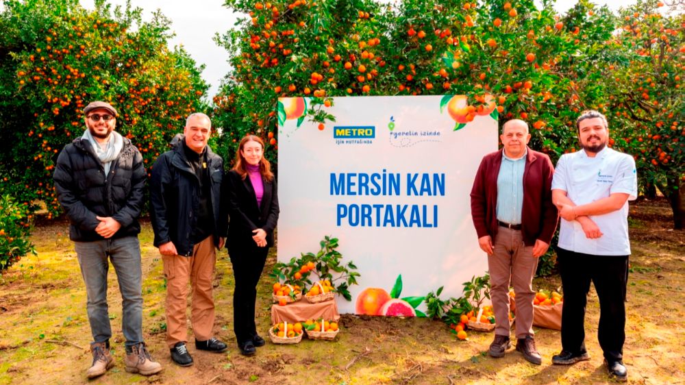 Metro Türkiye, coğrafi işaret tesciline aday Mersin kan portakalının izinde