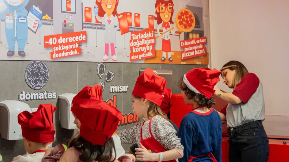 SuperFresh, çocukların ‘Pizza Aşkı’nı kutladı