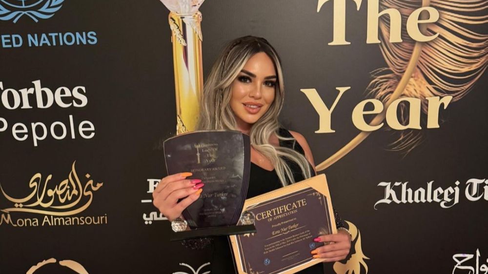 Esra Nur Türker’e Dubai’de 'Yılın İş Kadını' ödülü