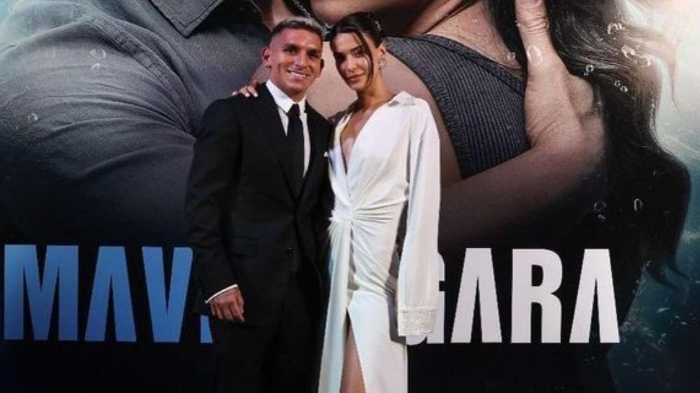  Devrim Özkan ile Lucas Torreira 'Mavi Mağara' filminin galasında aşka geldi!