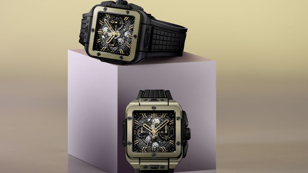 Hublot Square Bang Unıco Magic Gold ile yeniden yaratıldı