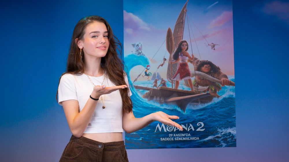 Ülkü Hilal Çiftçi, Moana filminin final jeneriğini seslendirdi