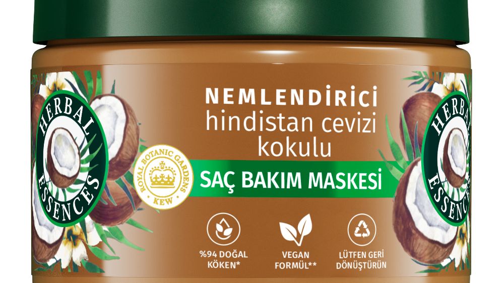 Herbal Essences nemlendirici hindistan cevizi kokulu seri ile yumuşacık ve neme doymuş saçlar